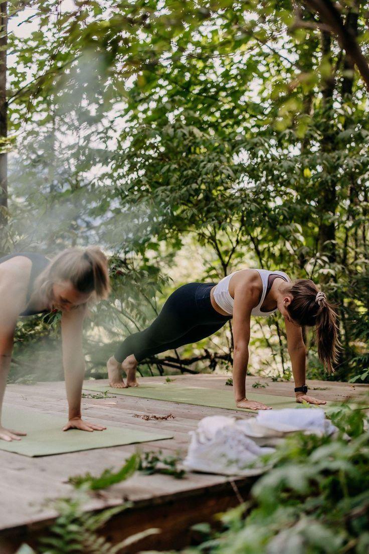 Yoga and movement practice in nature