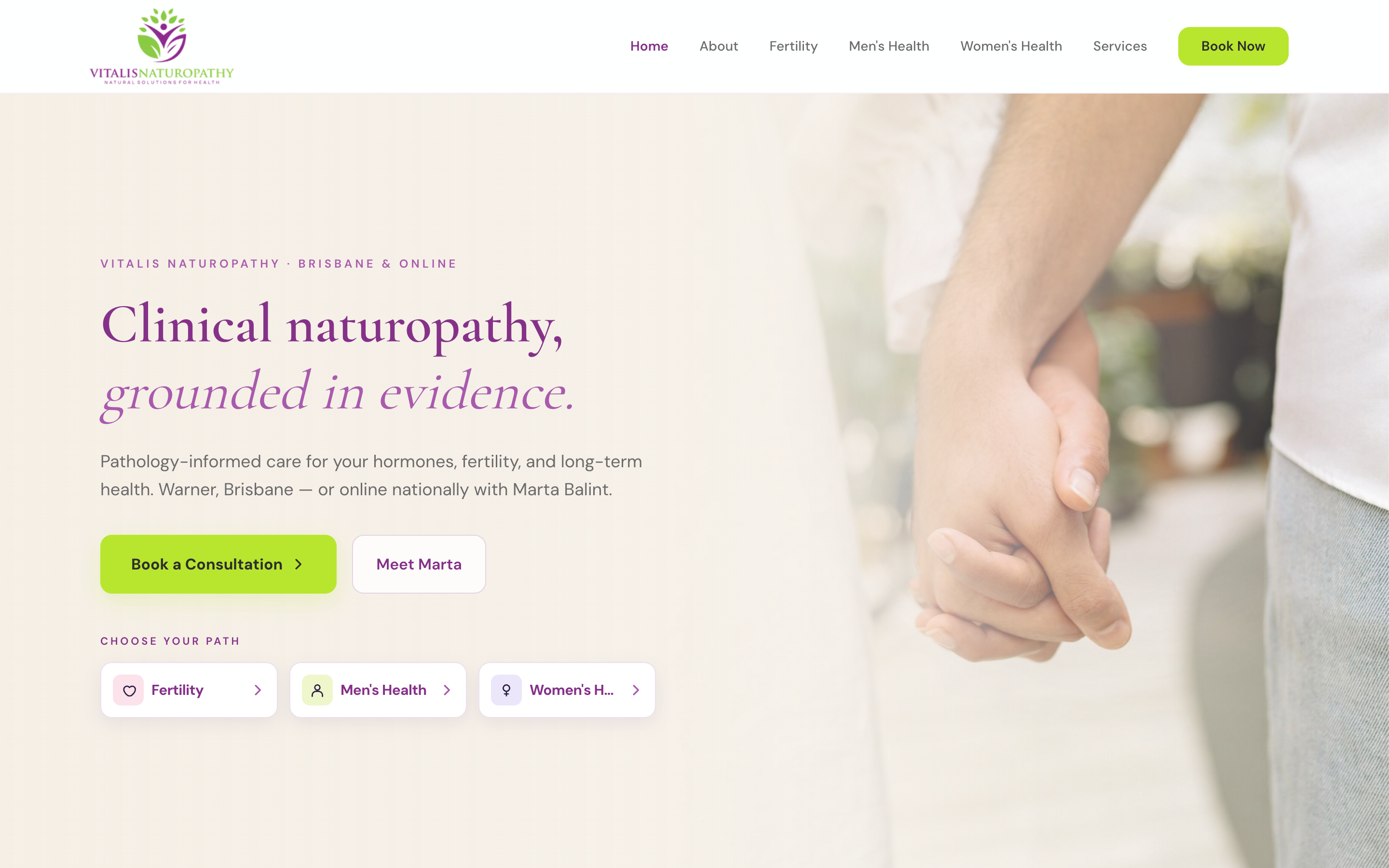 Vitalis website